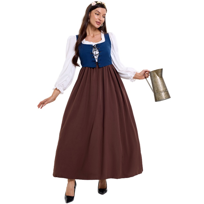 Traje de campesina vintage par - Skirts reseña y precio